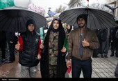 راهپیمایی باشکوه مردم سنندج در 22 بهمن