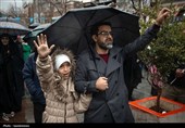 راهپیمایی باشکوه مردم سنندج در 22 بهمن