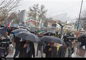 راهپیمایی باشکوه مردم سنندج در 22 بهمن