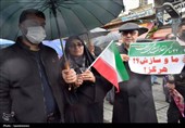 راهپیمایی باشکوه مردم سنندج در 22 بهمن
