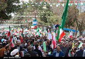 تقدیرات بمشارکة 26 ملیون ایرانی فی 1400 مدینة ومنطقة فی مسیرات ذکرى انتصار الثورة الاسلامیة