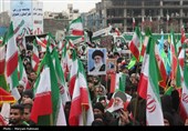 قیلم باشکوه مشهدی‌ها در راهپیمایی 22بهمن