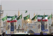 قیلم باشکوه مشهدی‌ها در راهپیمایی 22بهمن