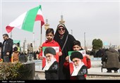 قیلم باشکوه مشهدی‌ها در راهپیمایی 22بهمن