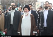 قیلم باشکوه مشهدی‌ها در راهپیمایی 22بهمن