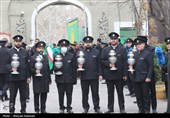قیلم باشکوه مشهدی‌ها در راهپیمایی 22بهمن