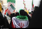 قیلم باشکوه مشهدی‌ها در راهپیمایی 22بهمن