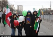 قیلم باشکوه مشهدی‌ها در راهپیمایی 22بهمن