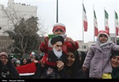 قیلم باشکوه مشهدی‌ها در راهپیمایی 22بهمن