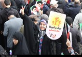 قیلم باشکوه مشهدی‌ها در راهپیمایی 22بهمن