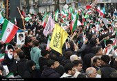قیلم باشکوه مشهدی‌ها در راهپیمایی 22بهمن