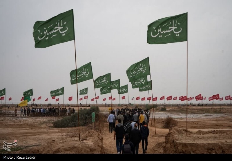 راهیان نور در مناطق عملیاتی خوزستان