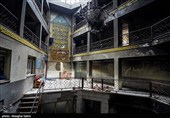 آثار حمله و آتش زدن حوزه علمیه اسفراین در اغتشاشات اخیر