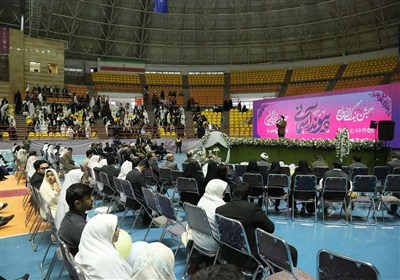 مراسم ازدواج 1500 زوج دانشجوی خراسان رضوی در مشهد