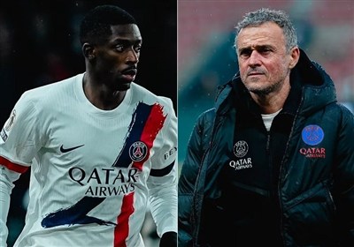 واکنش انریکه و دمبله به شکست پاری‌سن‌ژرمن مقابل رن