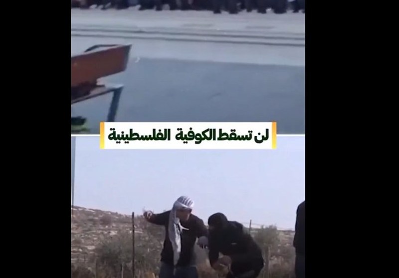 تسنيم فلسطين.. لن تسقط الكوفية الفلسطينية