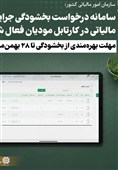 سامانه درخواست بخشودگی جرایم مالیاتی در کارتابل مودیان فعال شد