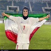 دختر زنجانی خانم‌گل فوتبال ایران شد