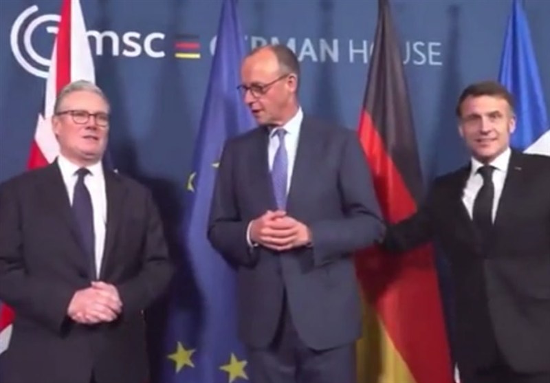 نادیده گرفتن عمدی ماکرون توسط صدراعظم آلمان