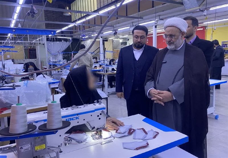 واحد تولیدی بانوان درشاهرود با ورود دادگستری سمنان به کار بازگشت 