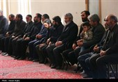 مراسم چهلم شهدای حوادث تروریستی زنجان