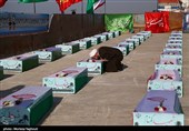 بازگشت پیکر 85 شهید دوران دفاع مقدس از مرزآبی اروند به کشور