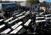 بازگشت پیکر 85 شهید دوران دفاع مقدس از مرزآبی اروند به کشور