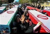 بازگشت پیکر 85 شهید دوران دفاع مقدس از مرزآبی اروند به کشور