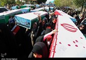 بازگشت پیکر 85 شهید دوران دفاع مقدس از مرزآبی اروند به کشور