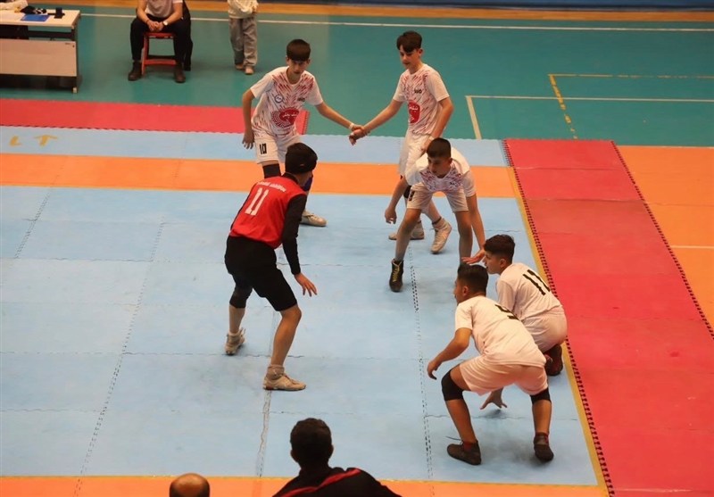 مسابقات انتخابی استعدادهای برتر کبدی سالنی پسران استان اردبیل