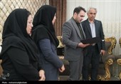 تجلیل از خانواده مرحومه حسین‌آبادی، جانبخش 26 ساله بیرجندی