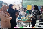 تولیدات بانوان کارآفرین بوشهری در نمایشگاه ایران ماهر عرضه شد