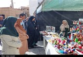 تولیدات بانوان کارآفرین بوشهری در نمایشگاه ایران ماهر عرضه شد