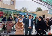 تولیدات بانوان کارآفرین بوشهری در نمایشگاه ایران ماهر عرضه شد