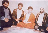 تصاویر منتشر نشده دبیرکل حزب الله در کنار آیت الله خامنه‌ای