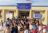 افتتاح مدرسه در روستای محروم و دورافتاده شهرستان مرزی سرباز