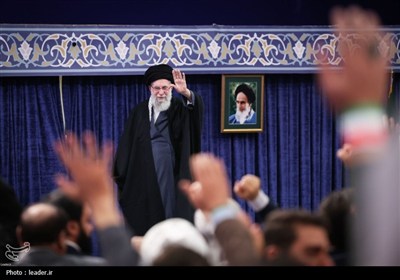 People of East Azerbaijan Province Meet Leader in Tehran