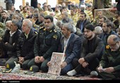 مراسم چهلمین روز شهادت شهدای امنیت فارس