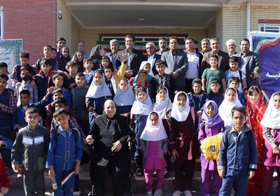 مدرسه 6 کلاسه خیرساز در روستای سلیمانیه سیرجان افتتاح شد