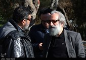 مراسم تشییع پیکر عنایت الله بخشی بازیگر پیشکسوت سینما و تلویزیون در تالار وحدت