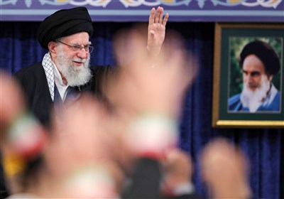 دیدار رهبر معظم انقلاب با مردم آذربایجان شرقی