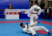 2 پیروزی و 2 شکست سهم کاراته‌کاهای کردستان در لیگ کشوری