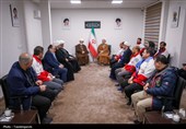 دیدار نماینده ولی‌فقیه در هلال احمر با امام جمعه قزوین