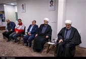 دیدار نماینده ولی‌فقیه در هلال احمر با امام جمعه قزوین