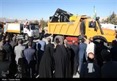 واگذاری 118 دستگاه ماشین‌آلات به شهرداری‌های چهارمحال و بختیاری