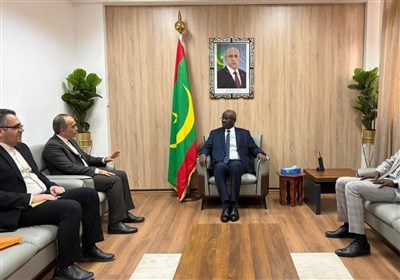 تقدیم پیام عراقچی به وزیر امور خارجه موریتانی