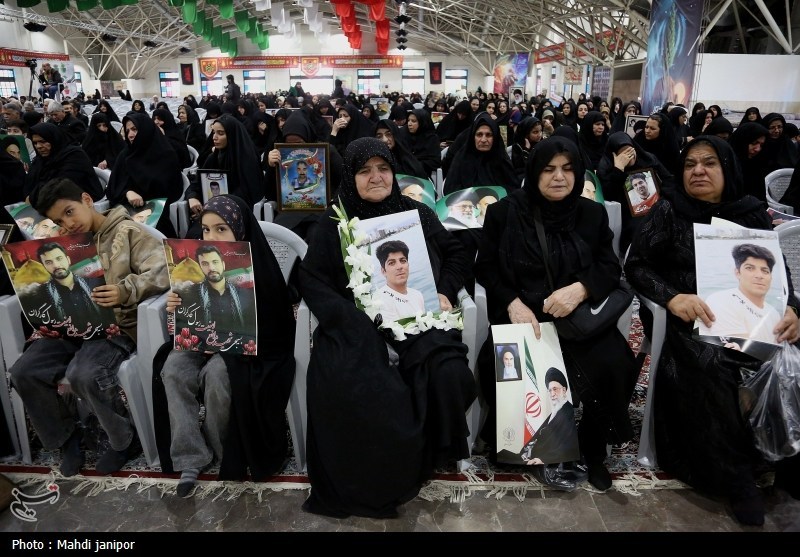 مراسم چهلم شهیدان امیر باقری و مصطفی علیخانی برگزار شد