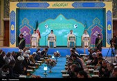 مراسم ترتیل خوانی قران کریم در مسجد جمکران