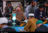 مراسم ترتیل خوانی قران کریم در مسجد جمکران