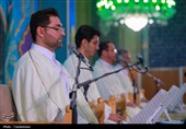 مراسم ترتیل خوانی قران کریم در مسجد جمکران